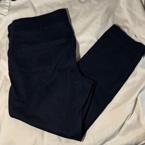 Old Navy Women's Navy Cropped Pants